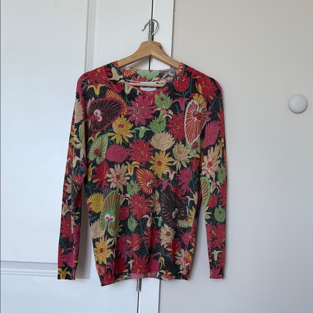Bimba Y Lola Floral Sweater